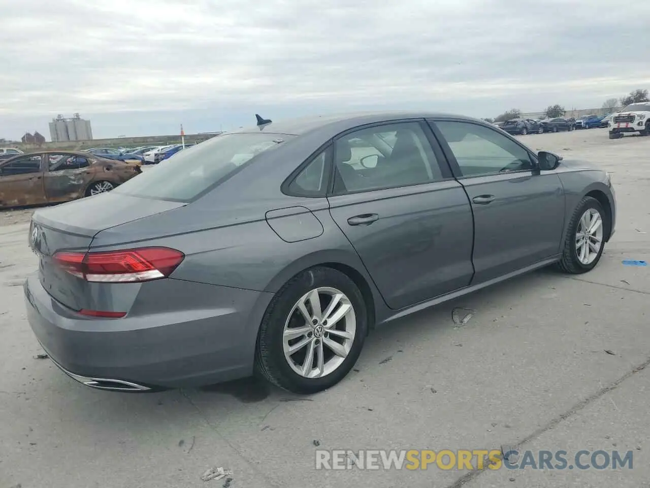 3 fotografías del automóvil dañado 1VWAA7A30MC013545 VOLKSWAGEN PASSAT 2021