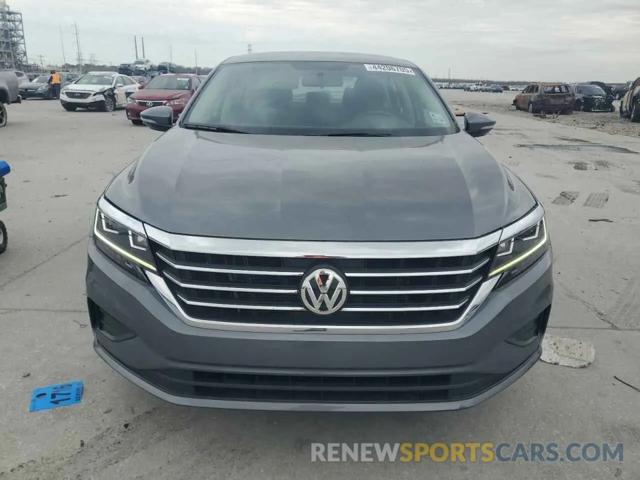 5 fotografías del automóvil dañado 1VWAA7A30MC013545 VOLKSWAGEN PASSAT 2021