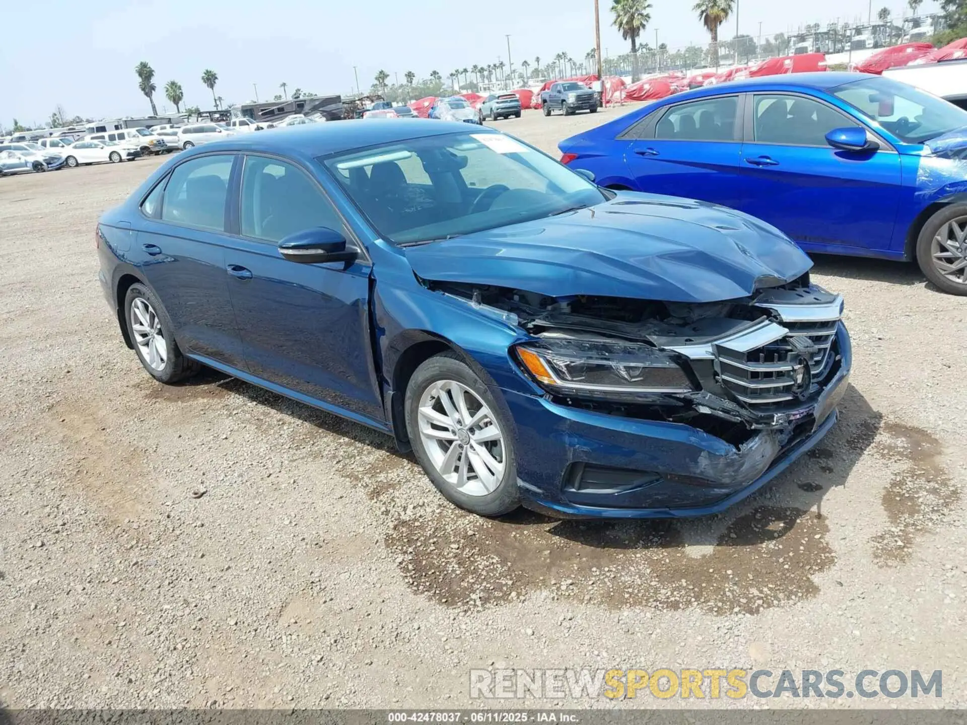 1 fotografías del automóvil dañado 1VWAA7A34MC015699 VOLKSWAGEN PASSAT 2021