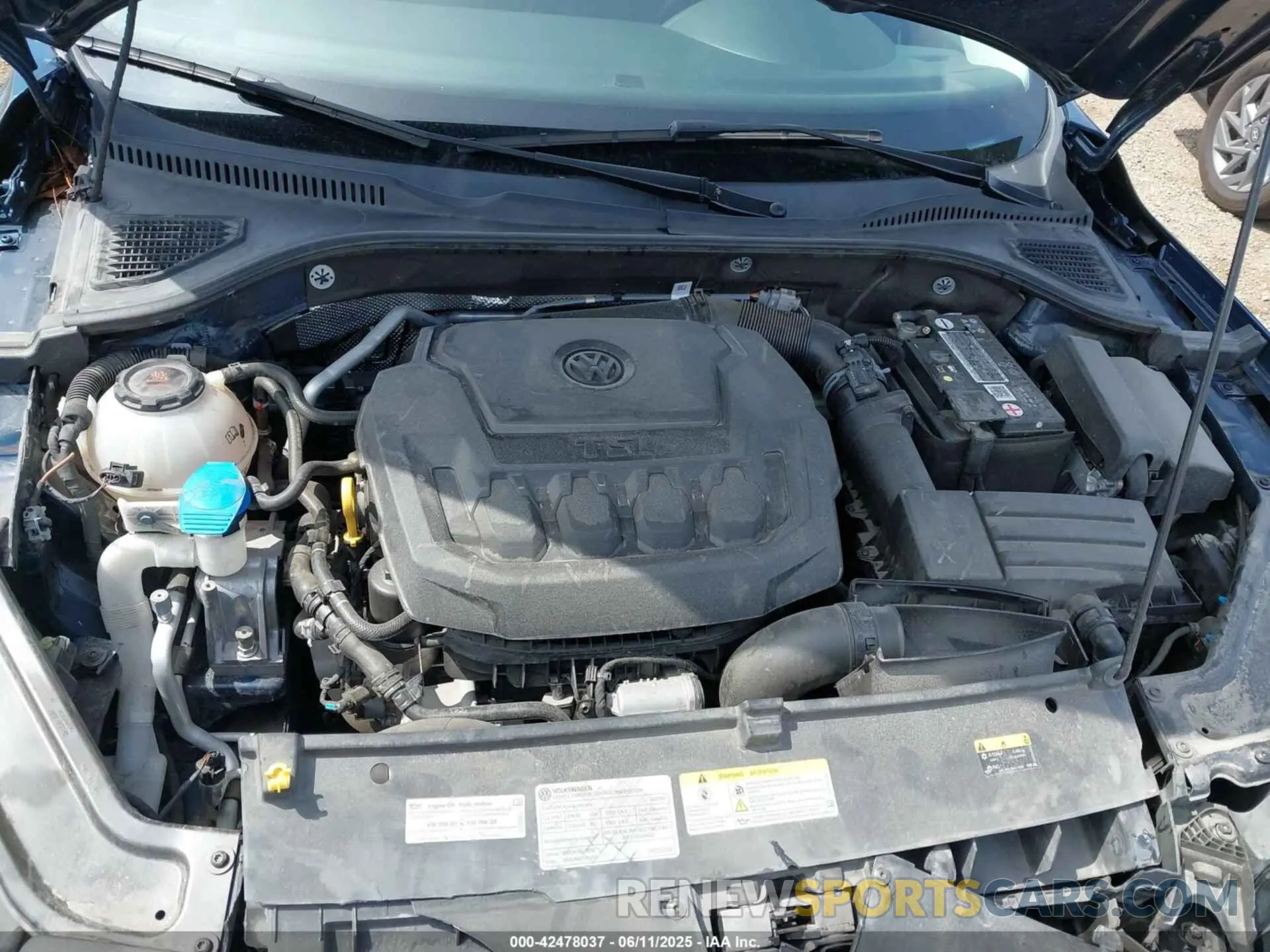 10 fotografías del automóvil dañado 1VWAA7A34MC015699 VOLKSWAGEN PASSAT 2021