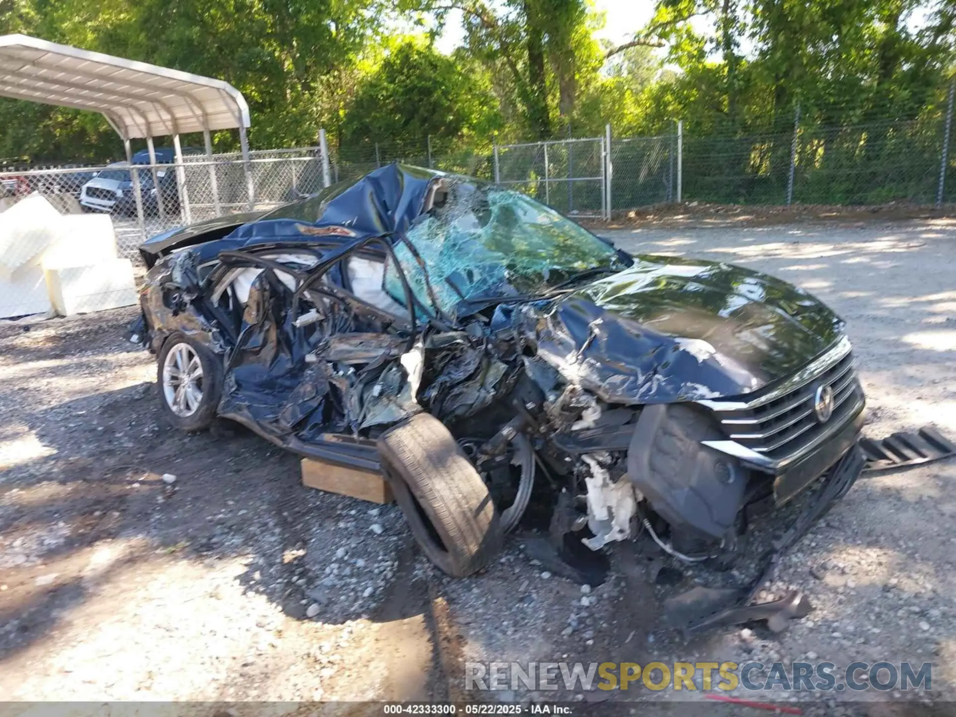 1 fotografías del automóvil dañado 1VWAA7A36MC003621 VOLKSWAGEN PASSAT 2021