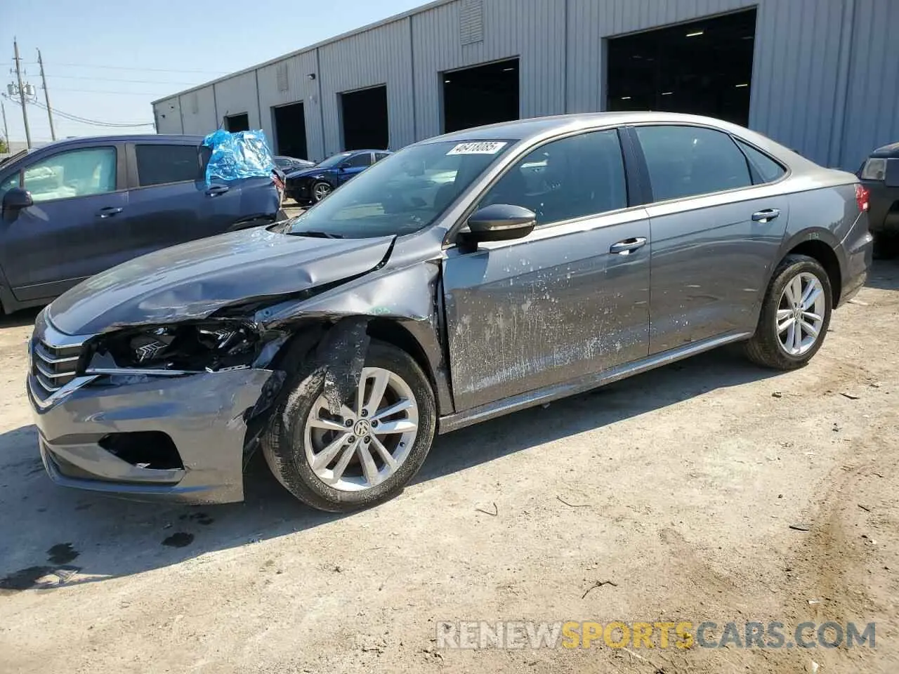 1 fotografías del automóvil dañado 1VWAA7A36MC005496 VOLKSWAGEN PASSAT 2021