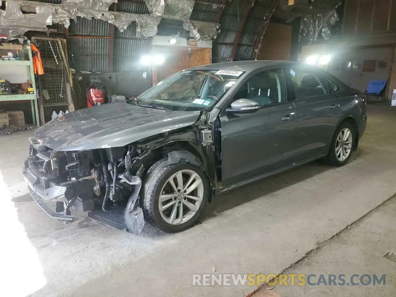 1 fotografías del automóvil dañado 1VWAA7A36MC014084 VOLKSWAGEN PASSAT 2021