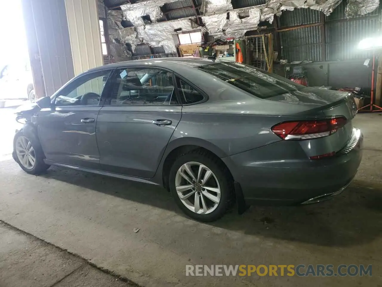 2 fotografías del automóvil dañado 1VWAA7A36MC014084 VOLKSWAGEN PASSAT 2021