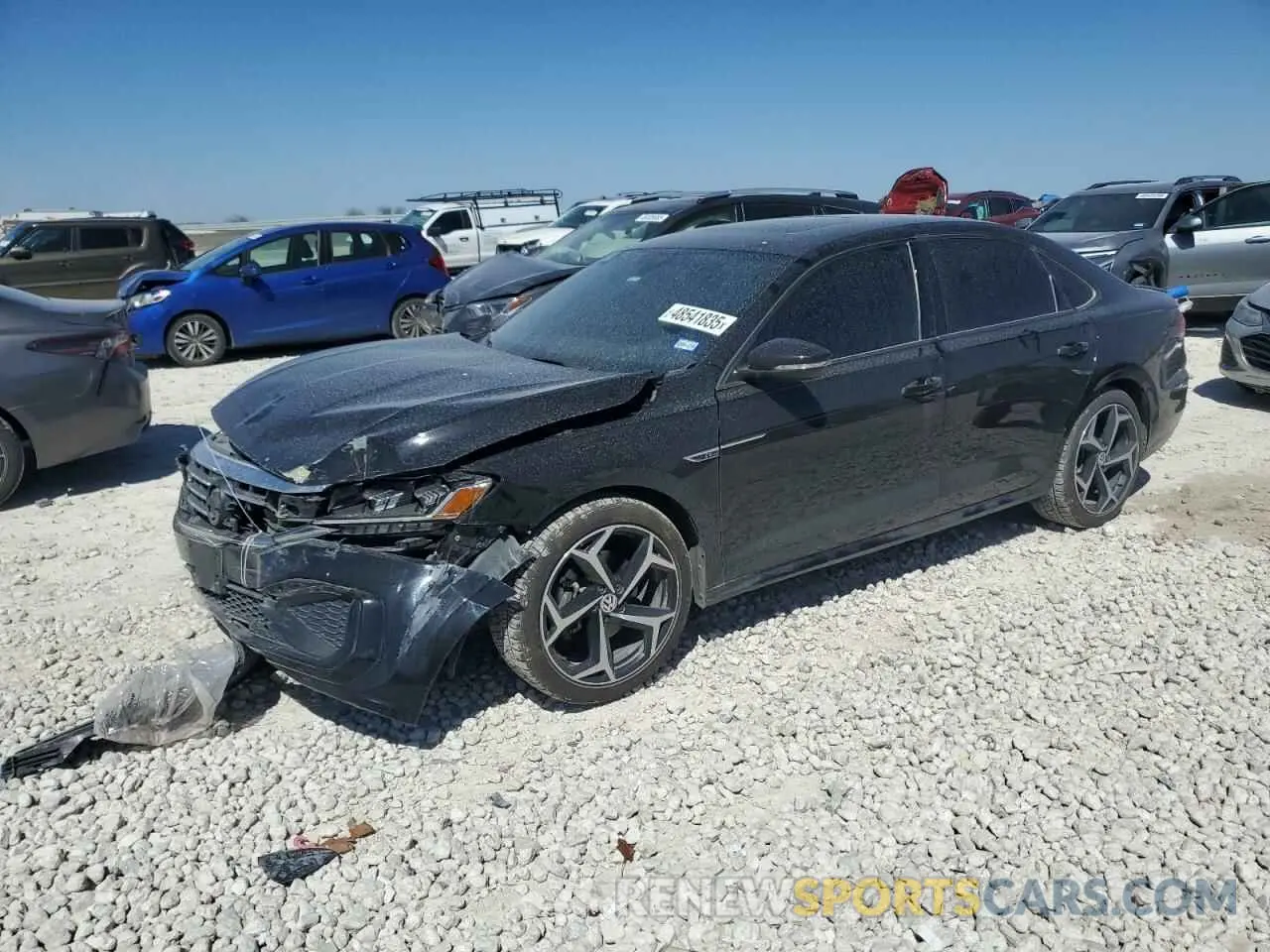 1 fotografías del automóvil dañado 1VWMA7A35MC016034 VOLKSWAGEN PASSAT 2021