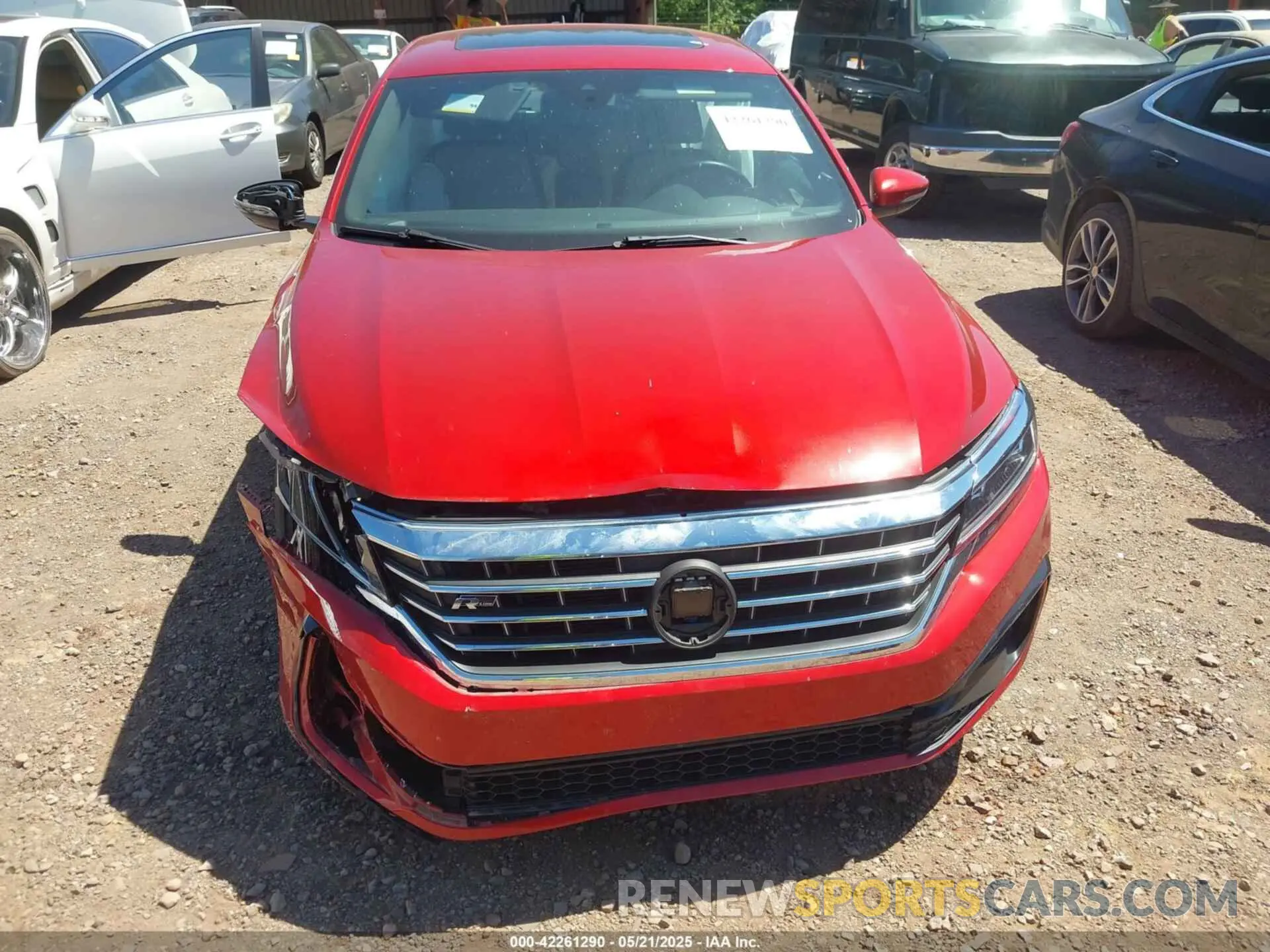 12 fotografías del automóvil dañado 1VWMA7A35MC018284 VOLKSWAGEN PASSAT 2021