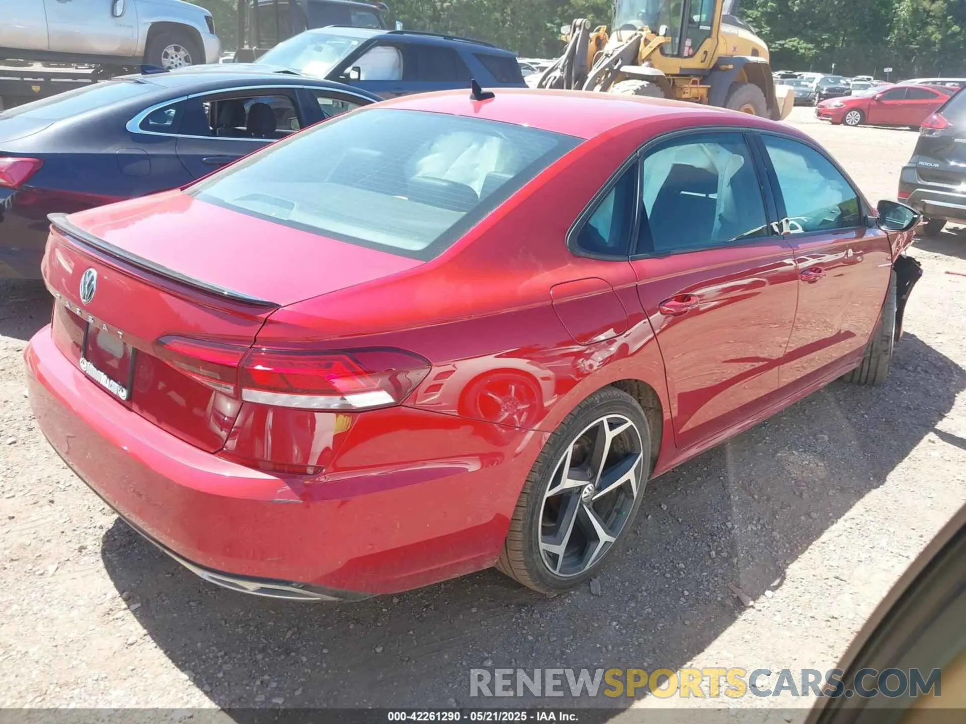 4 fotografías del automóvil dañado 1VWMA7A35MC018284 VOLKSWAGEN PASSAT 2021