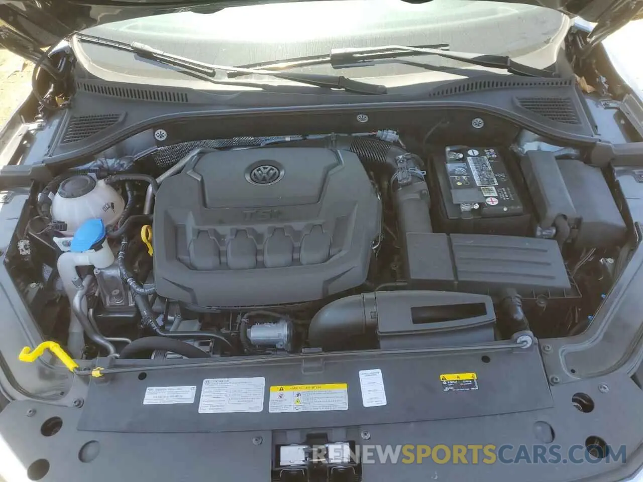 11 fotografías del automóvil dañado 1VWMA7A39MC015355 VOLKSWAGEN PASSAT 2021