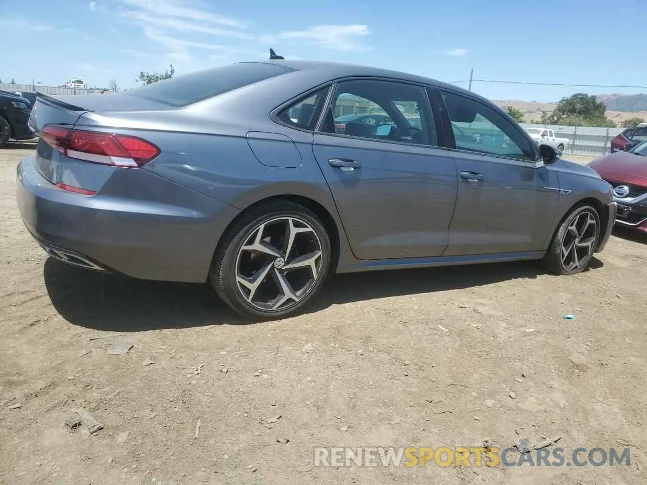 3 fotografías del automóvil dañado 1VWMA7A39MC015355 VOLKSWAGEN PASSAT 2021