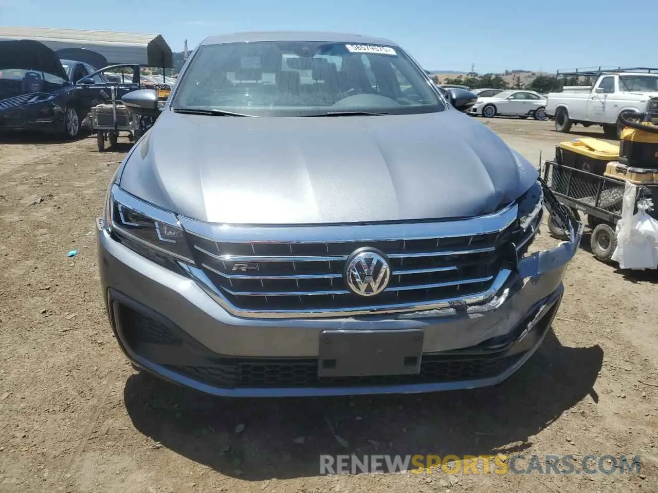5 fotografías del automóvil dañado 1VWMA7A39MC015355 VOLKSWAGEN PASSAT 2021