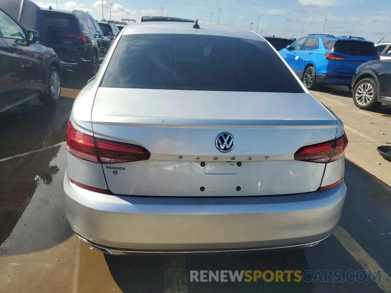 6 fotografías del automóvil dañado 1VWSA7A30MC000119 VOLKSWAGEN PASSAT 2021