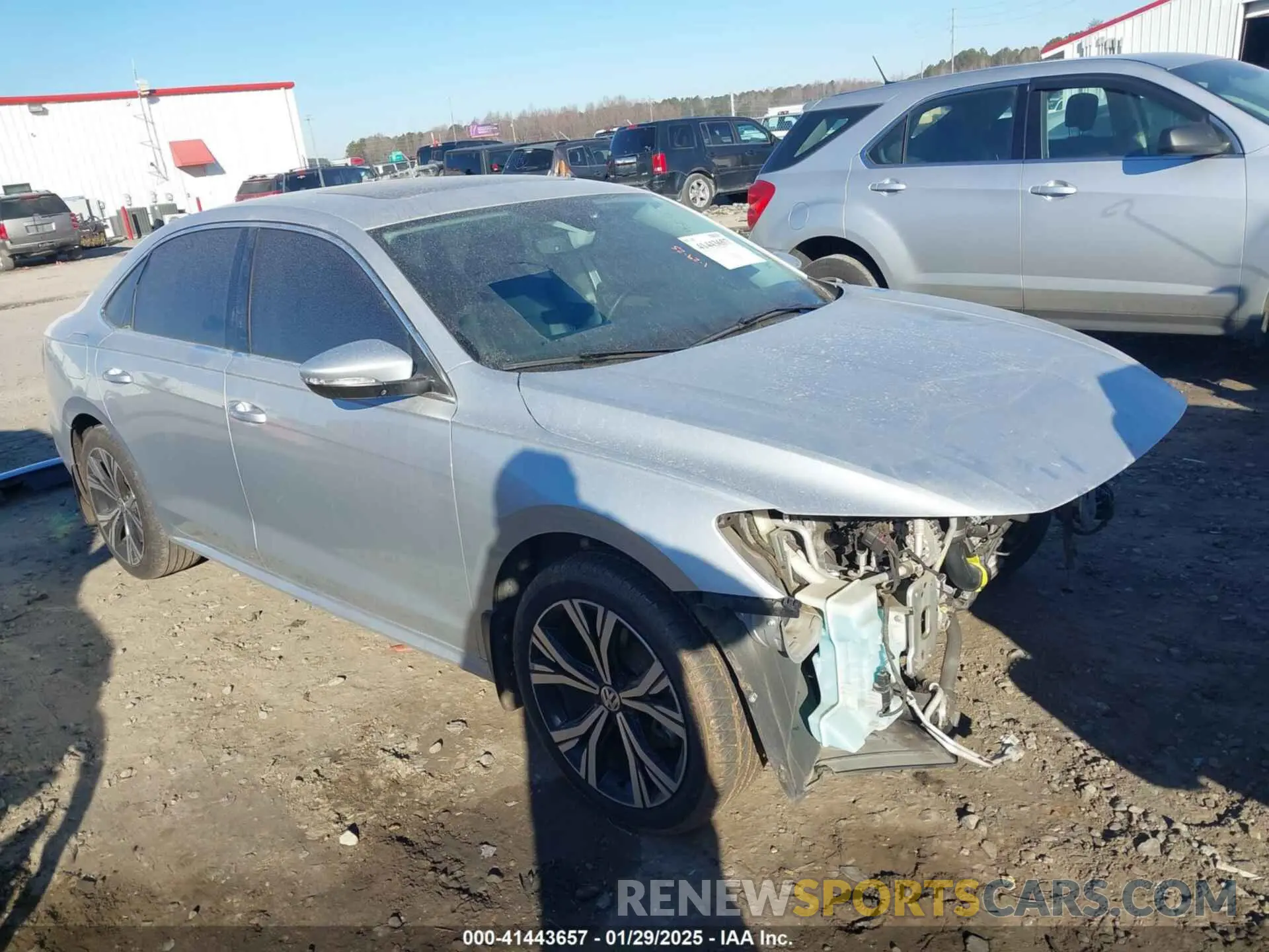 1 fotografías del automóvil dañado 1VWSA7A30MC014523 VOLKSWAGEN PASSAT 2021