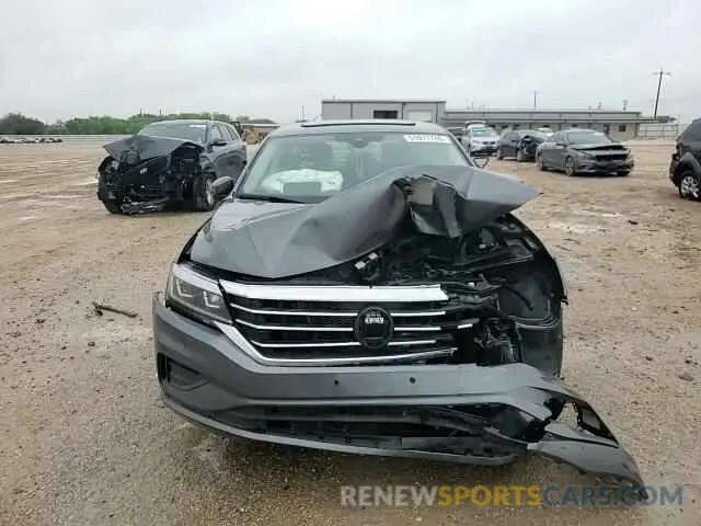 11 fotografías del automóvil dañado 1VWSA7A32MC002020 VOLKSWAGEN PASSAT 2021