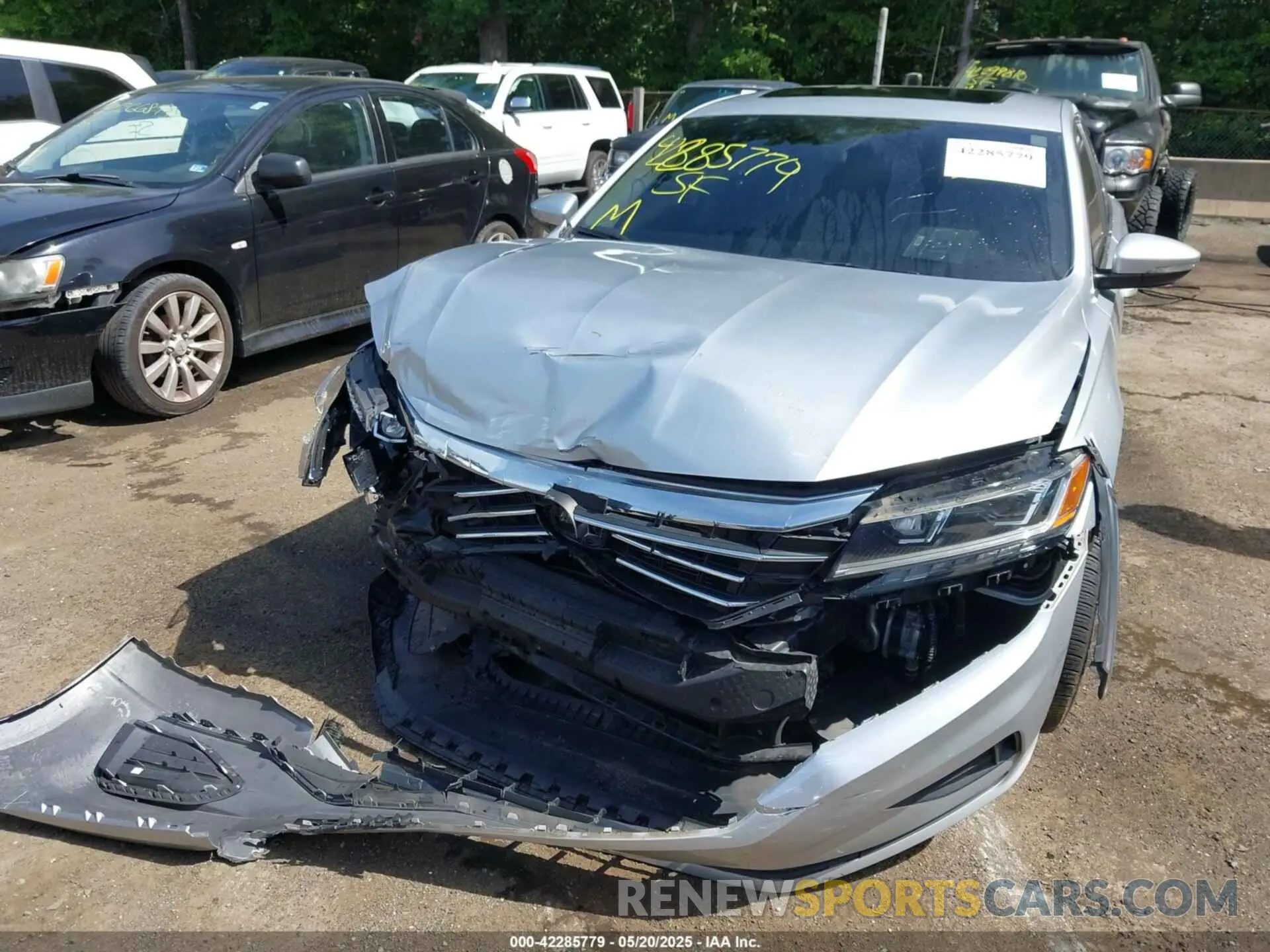 6 fotografías del automóvil dañado 1VWSA7A32MC002440 VOLKSWAGEN PASSAT 2021