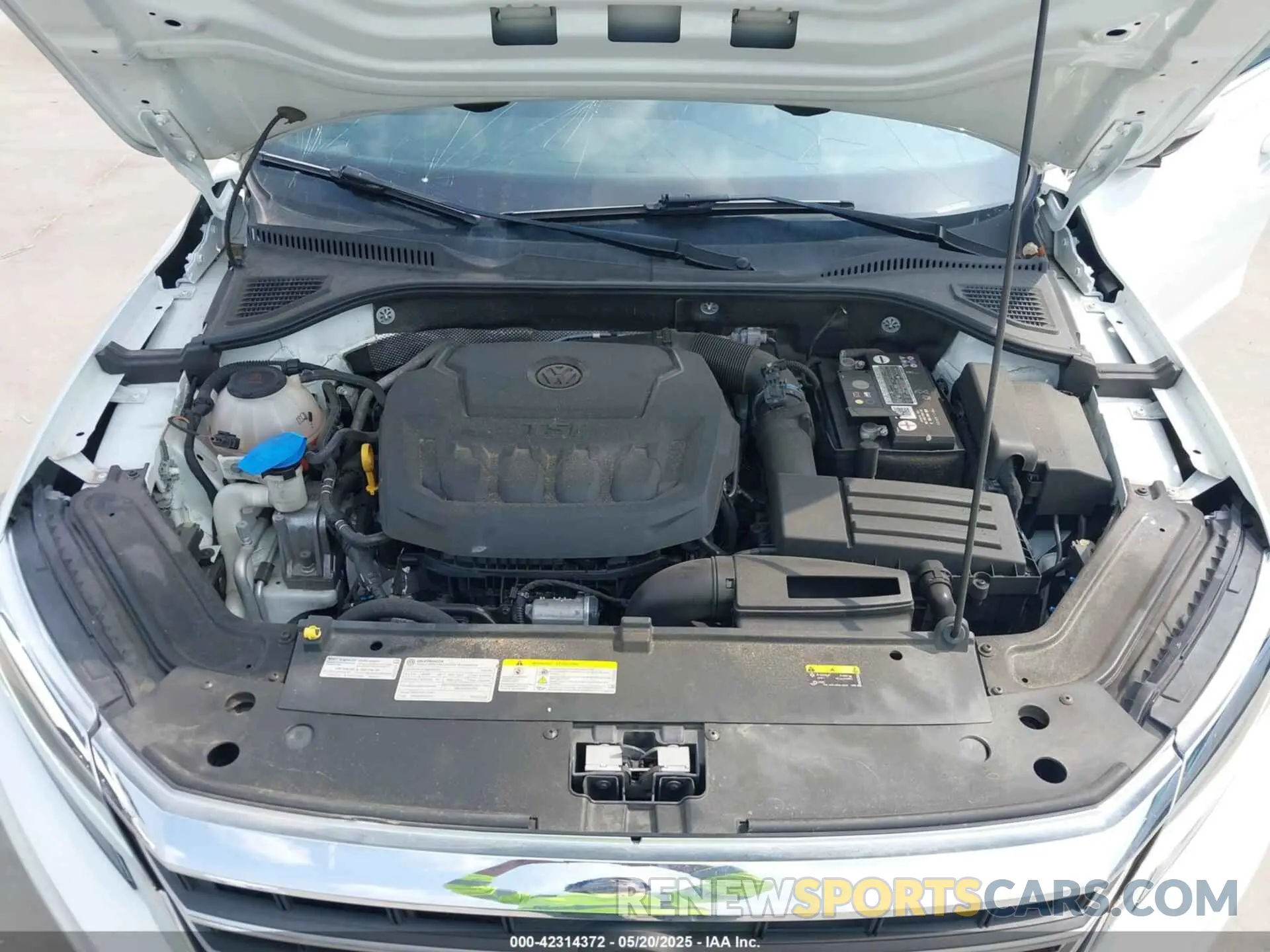 10 fotografías del automóvil dañado 1VWSA7A32MC014376 VOLKSWAGEN PASSAT 2021