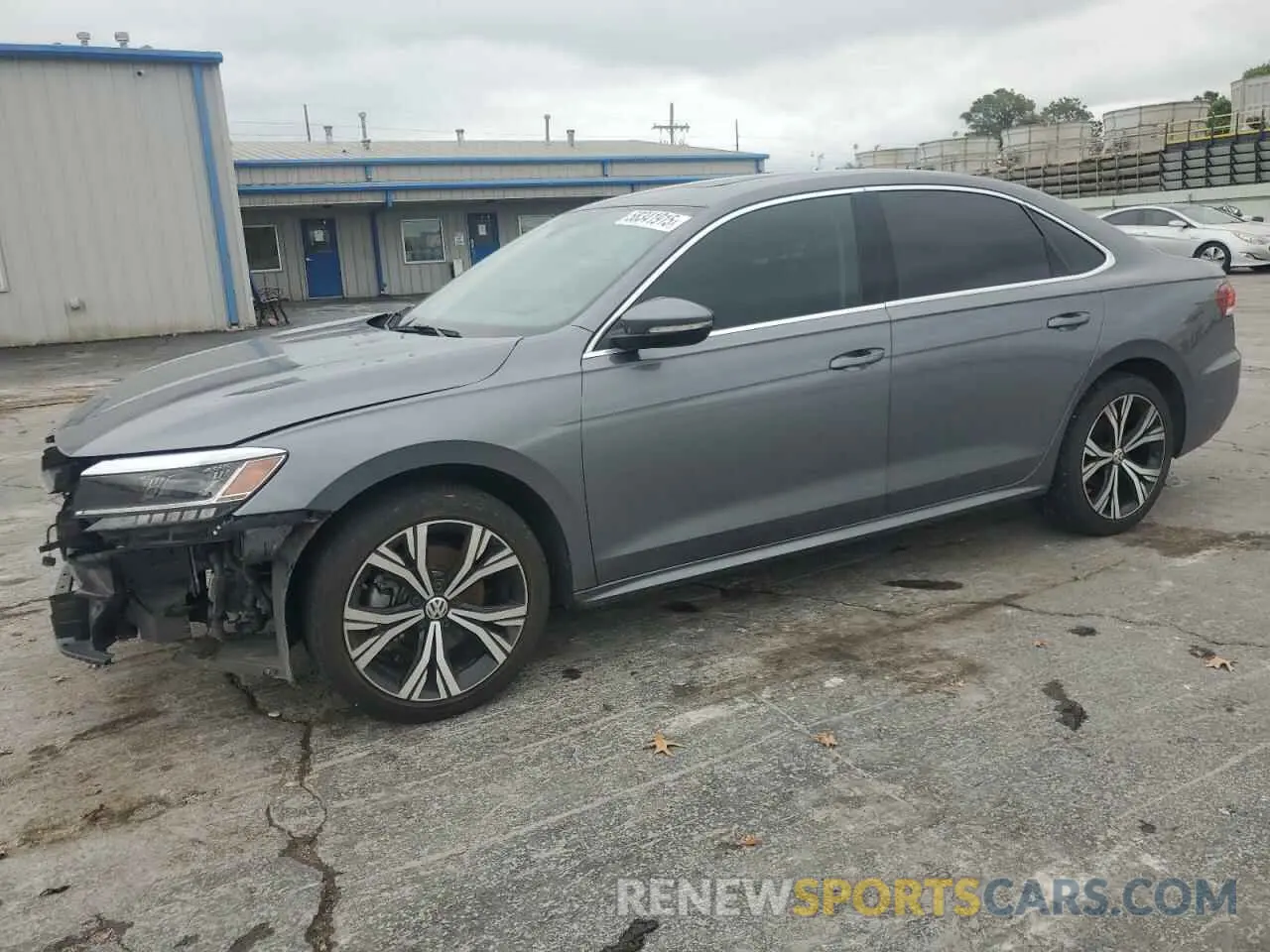 1 fotografías del automóvil dañado 1VWSA7A33MC002009 VOLKSWAGEN PASSAT 2021