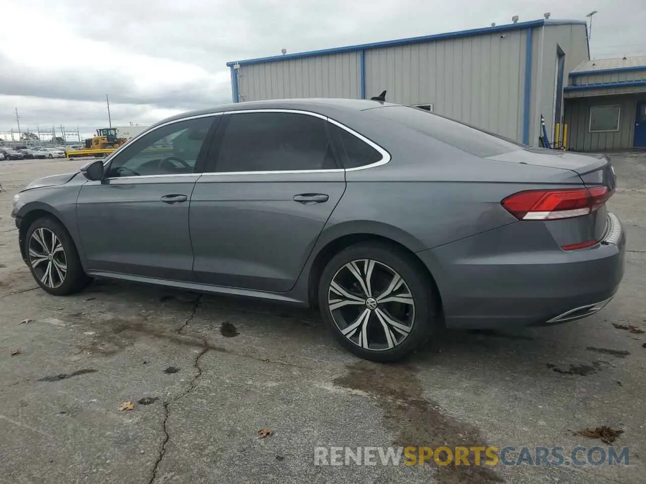 2 fotografías del automóvil dañado 1VWSA7A33MC002009 VOLKSWAGEN PASSAT 2021