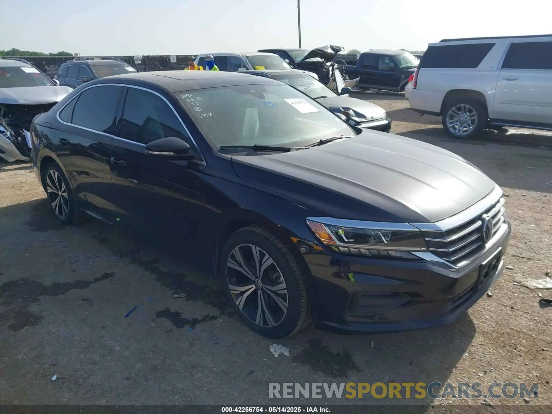 1 fotografías del automóvil dañado 1VWSA7A34MC005338 VOLKSWAGEN PASSAT 2021
