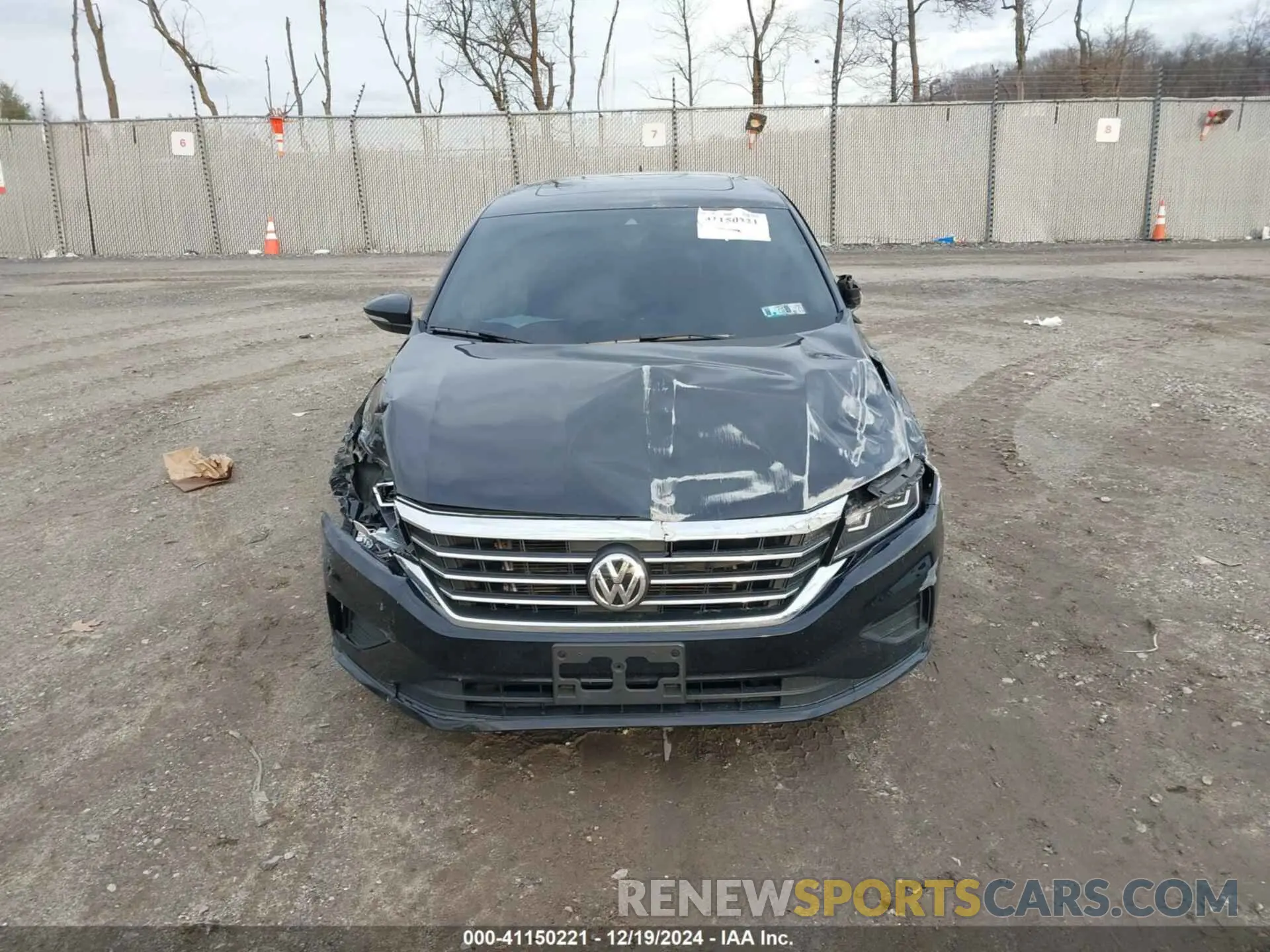 11 fotografías del automóvil dañado 1VWSA7A34MC019031 VOLKSWAGEN PASSAT 2021