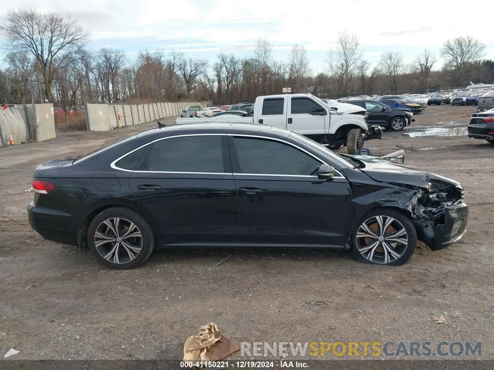 12 fotografías del automóvil dañado 1VWSA7A34MC019031 VOLKSWAGEN PASSAT 2021