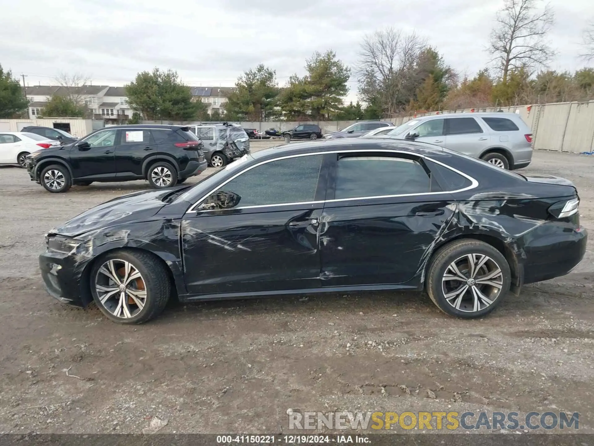 13 fotografías del automóvil dañado 1VWSA7A34MC019031 VOLKSWAGEN PASSAT 2021