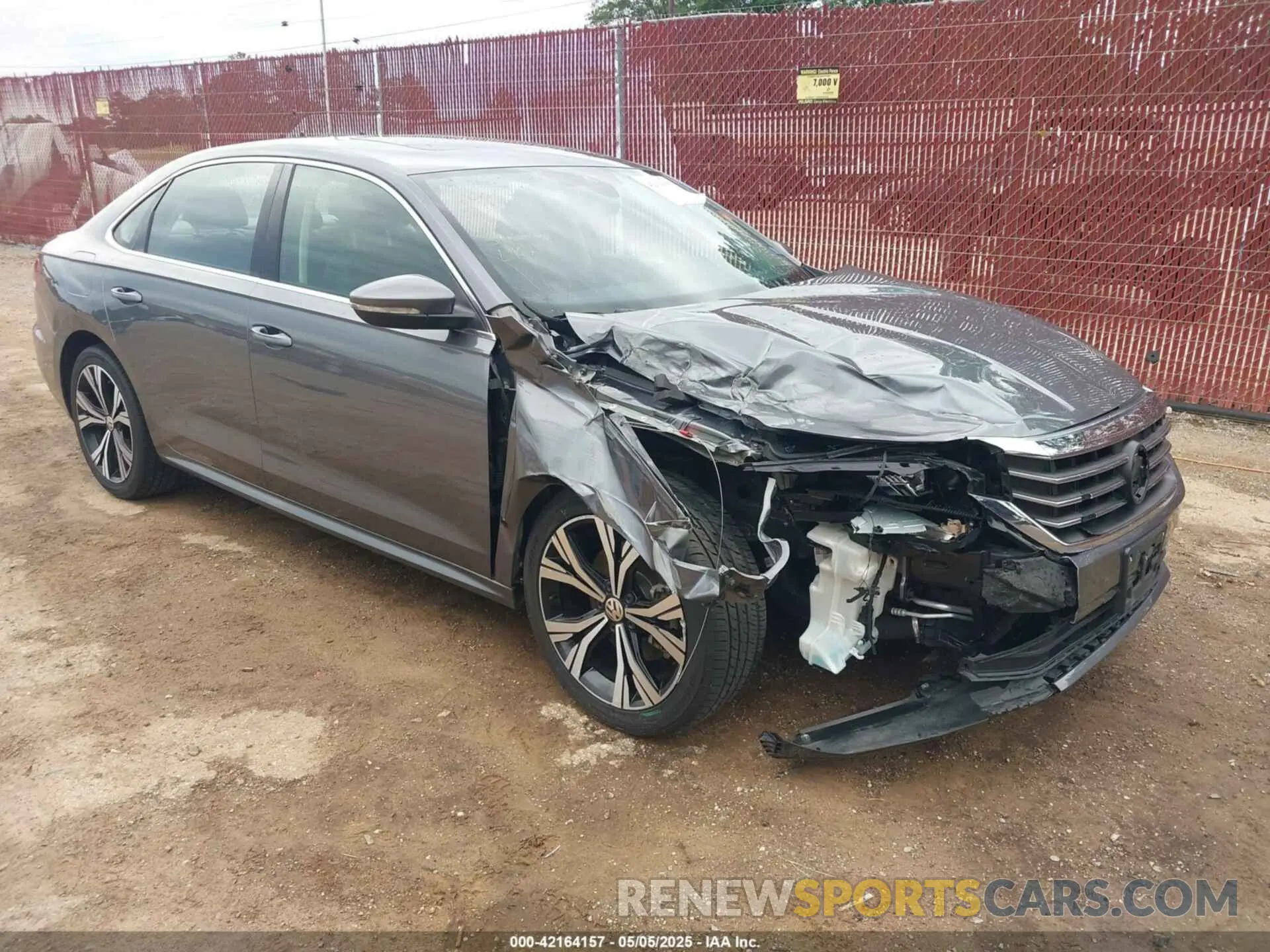 1 fotografías del automóvil dañado 1VWSA7A34MC019045 VOLKSWAGEN PASSAT 2021