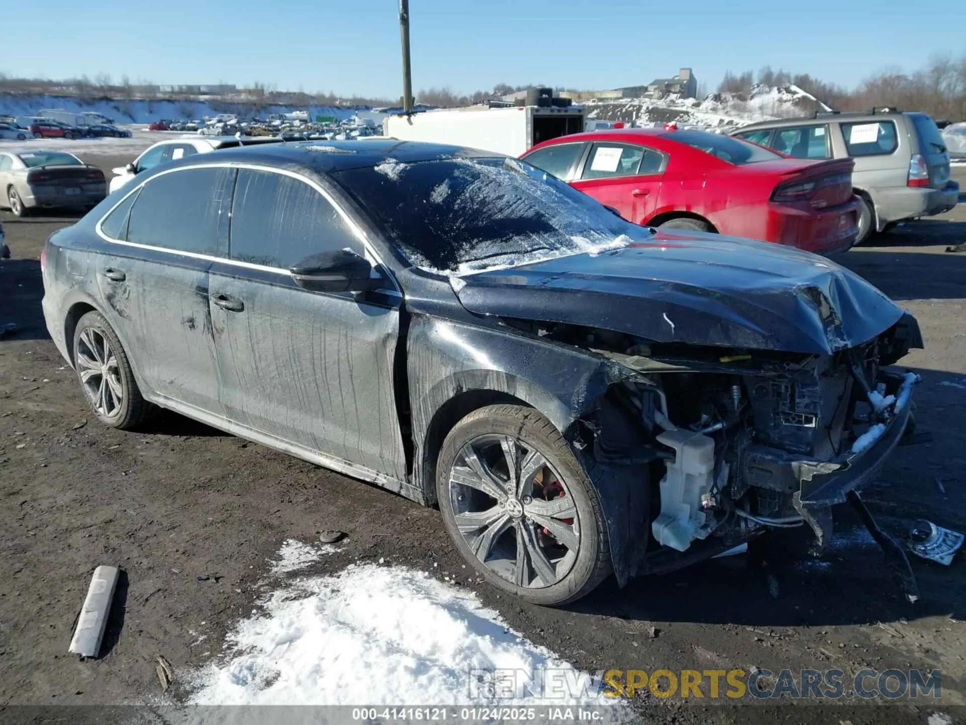 1 fotografías del automóvil dañado 1VWSA7A35MC012802 VOLKSWAGEN PASSAT 2021