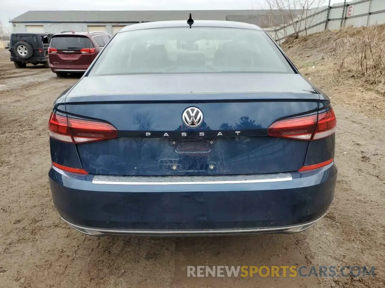 6 fotografías del automóvil dañado 1VWSA7A35MC012993 VOLKSWAGEN PASSAT 2021