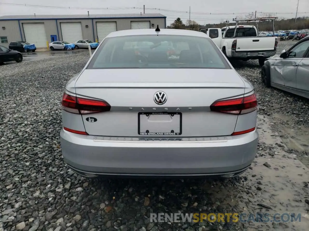 6 fotografías del automóvil dañado 1VWSA7A36MC012971 VOLKSWAGEN PASSAT 2021