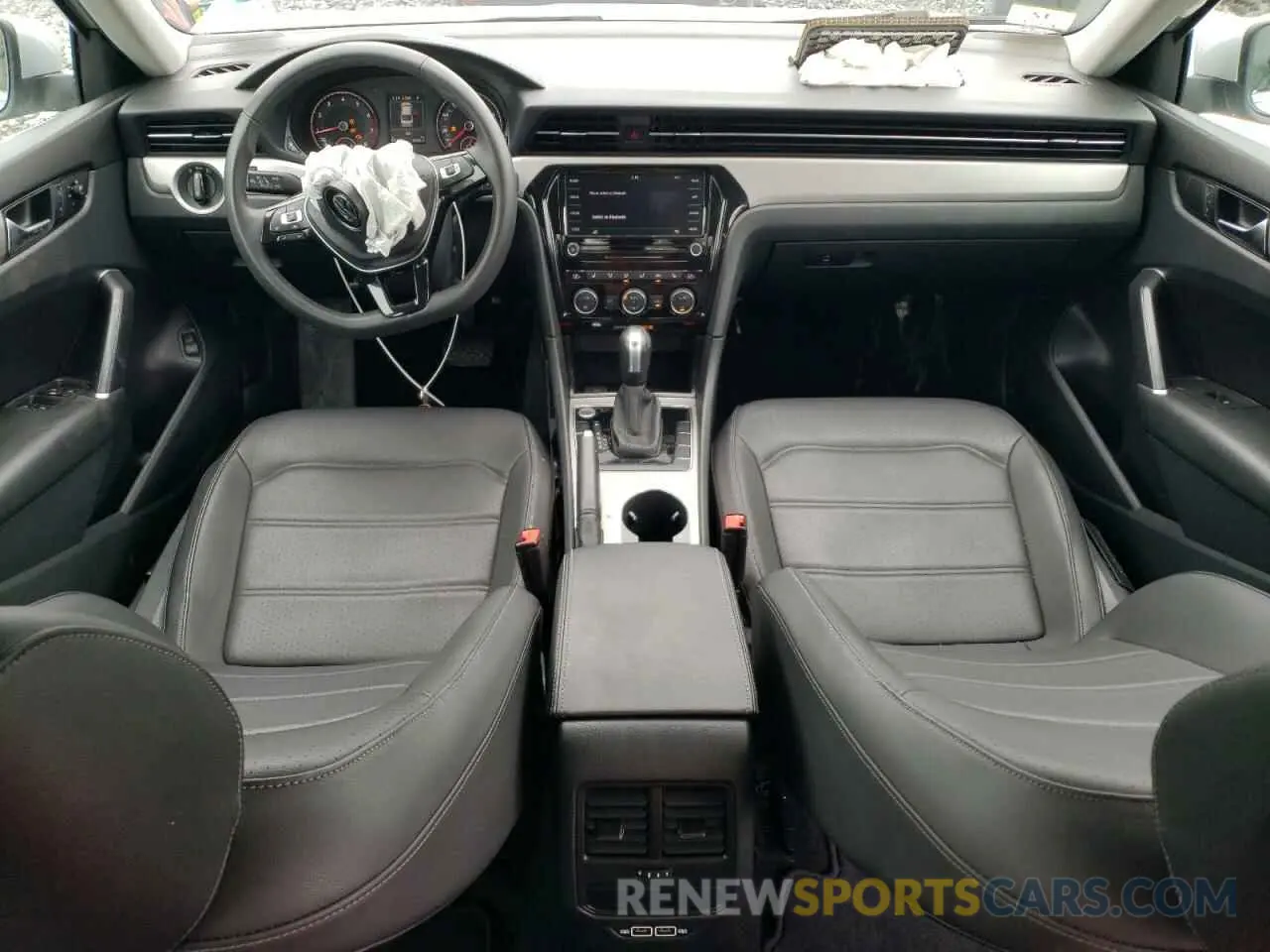 8 fotografías del automóvil dañado 1VWSA7A36MC012971 VOLKSWAGEN PASSAT 2021