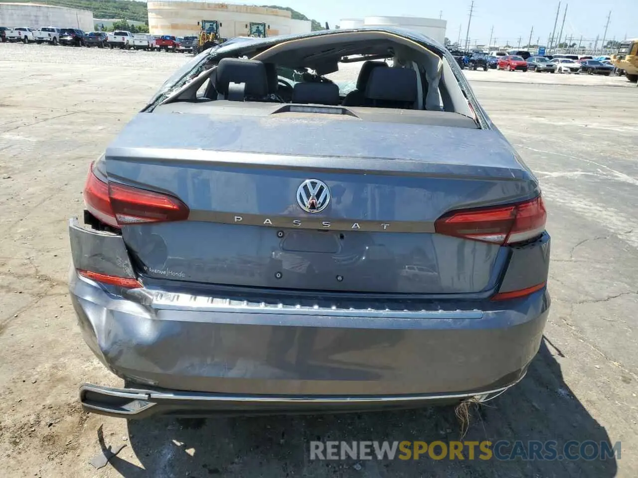 6 fotografías del automóvil dañado 1VWSA7A38MC001941 VOLKSWAGEN PASSAT 2021