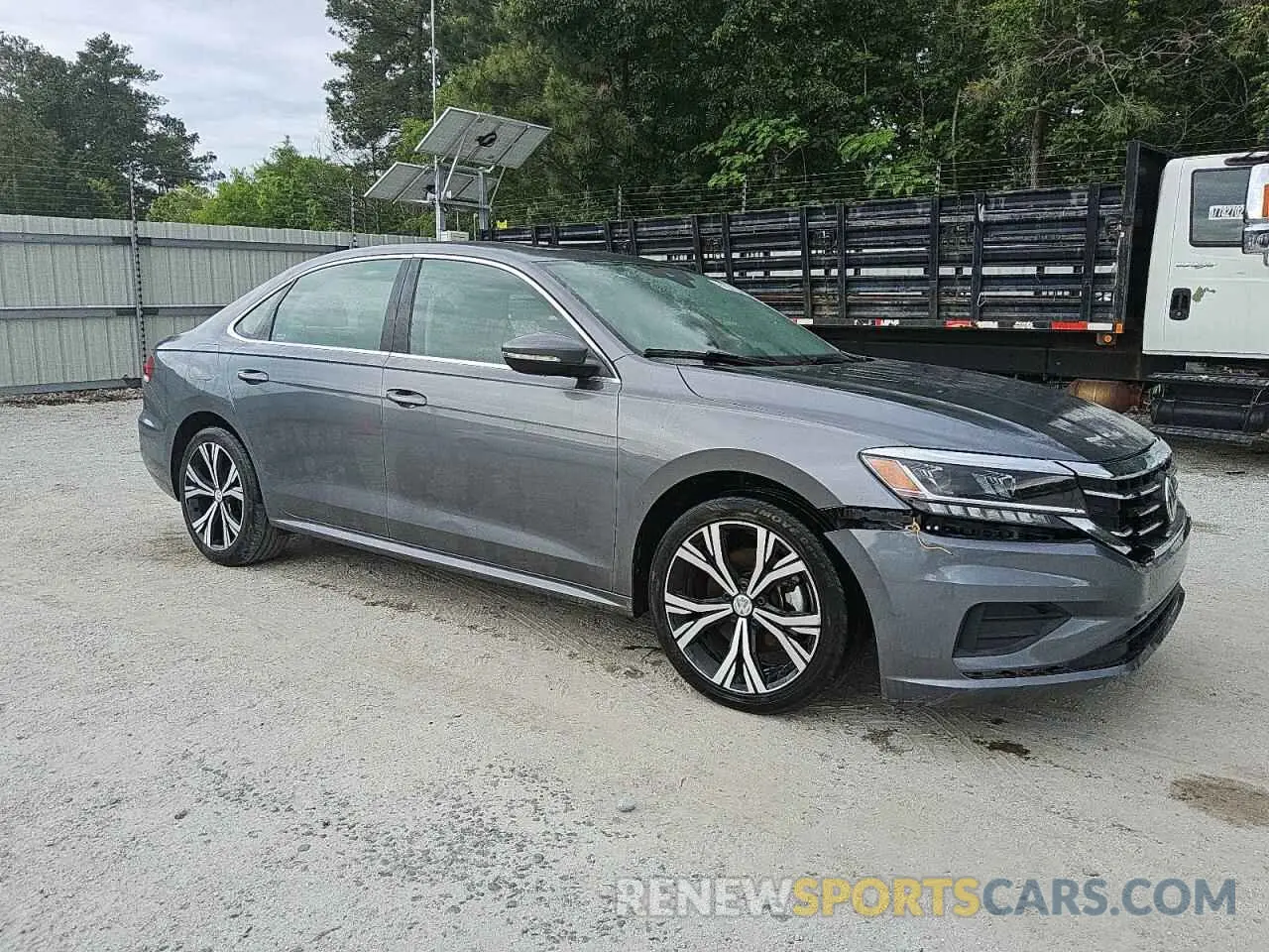 4 fotografías del automóvil dañado 1VWSA7A38MC005892 VOLKSWAGEN PASSAT 2021