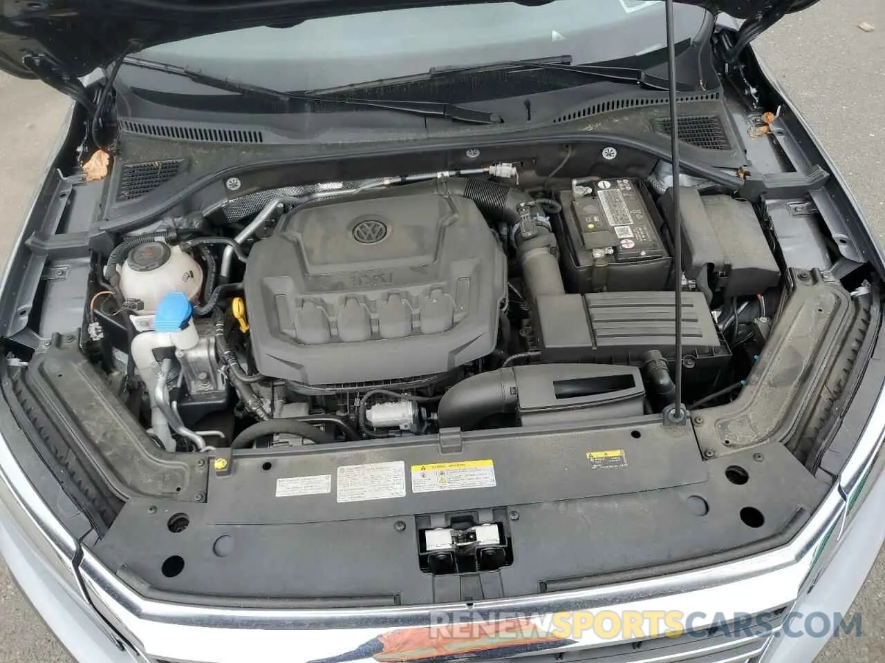 11 fotografías del automóvil dañado 1VWSA7A39MC003620 VOLKSWAGEN PASSAT 2021