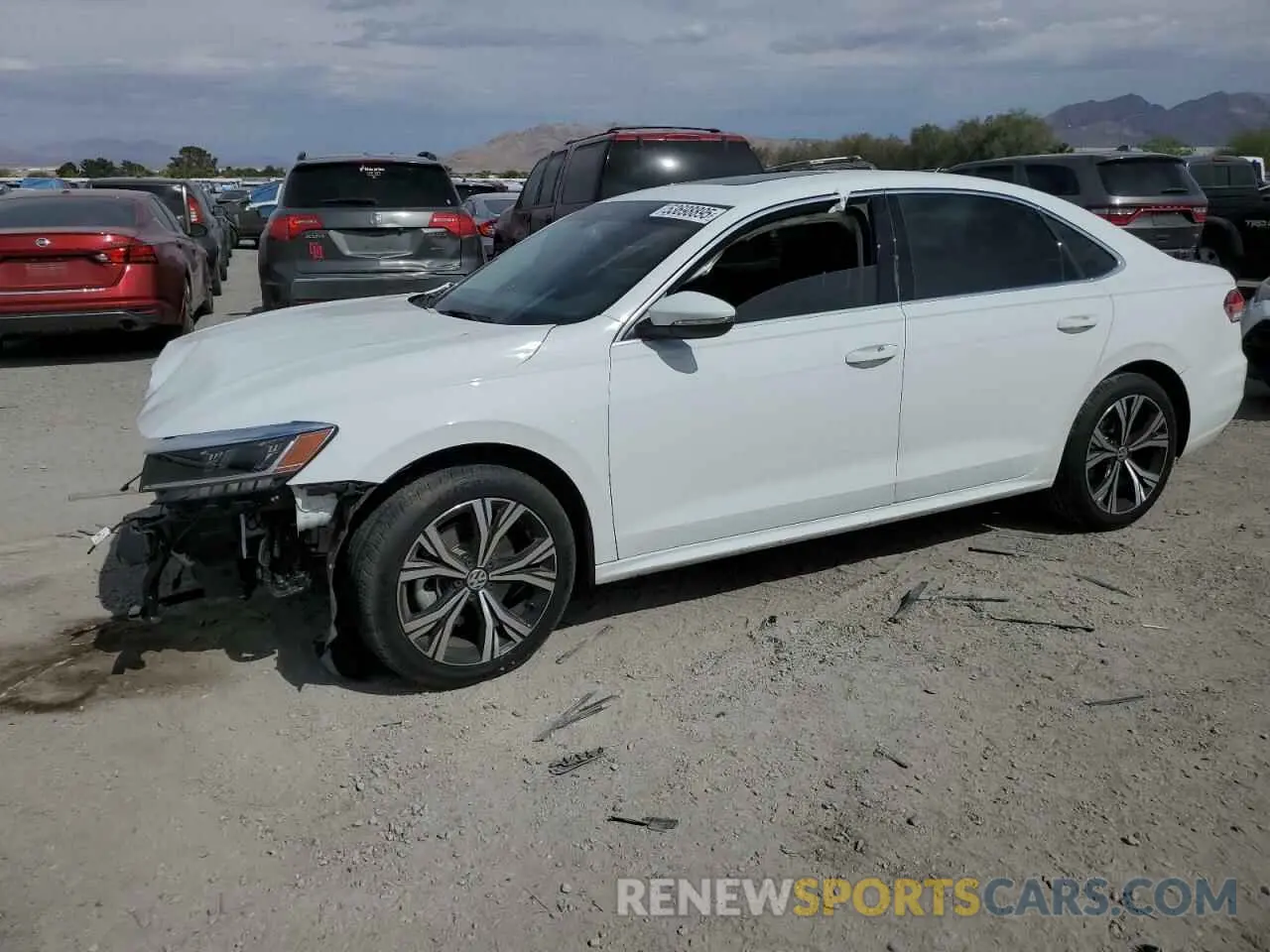 1 fotografías del automóvil dañado 1VWSA7A39MC017906 VOLKSWAGEN PASSAT 2021
