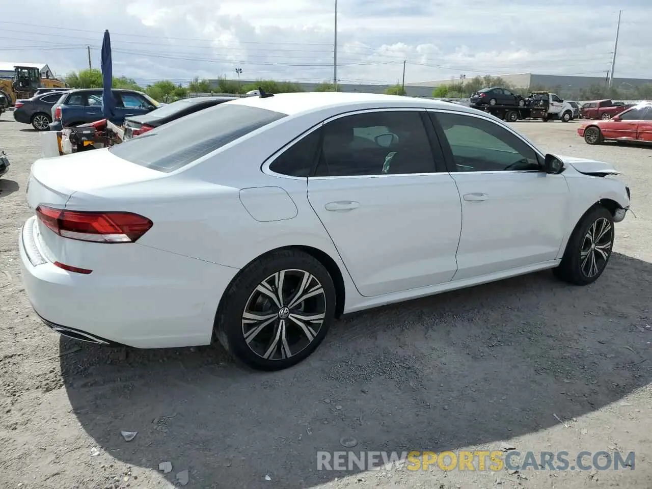 3 fotografías del automóvil dañado 1VWSA7A39MC017906 VOLKSWAGEN PASSAT 2021