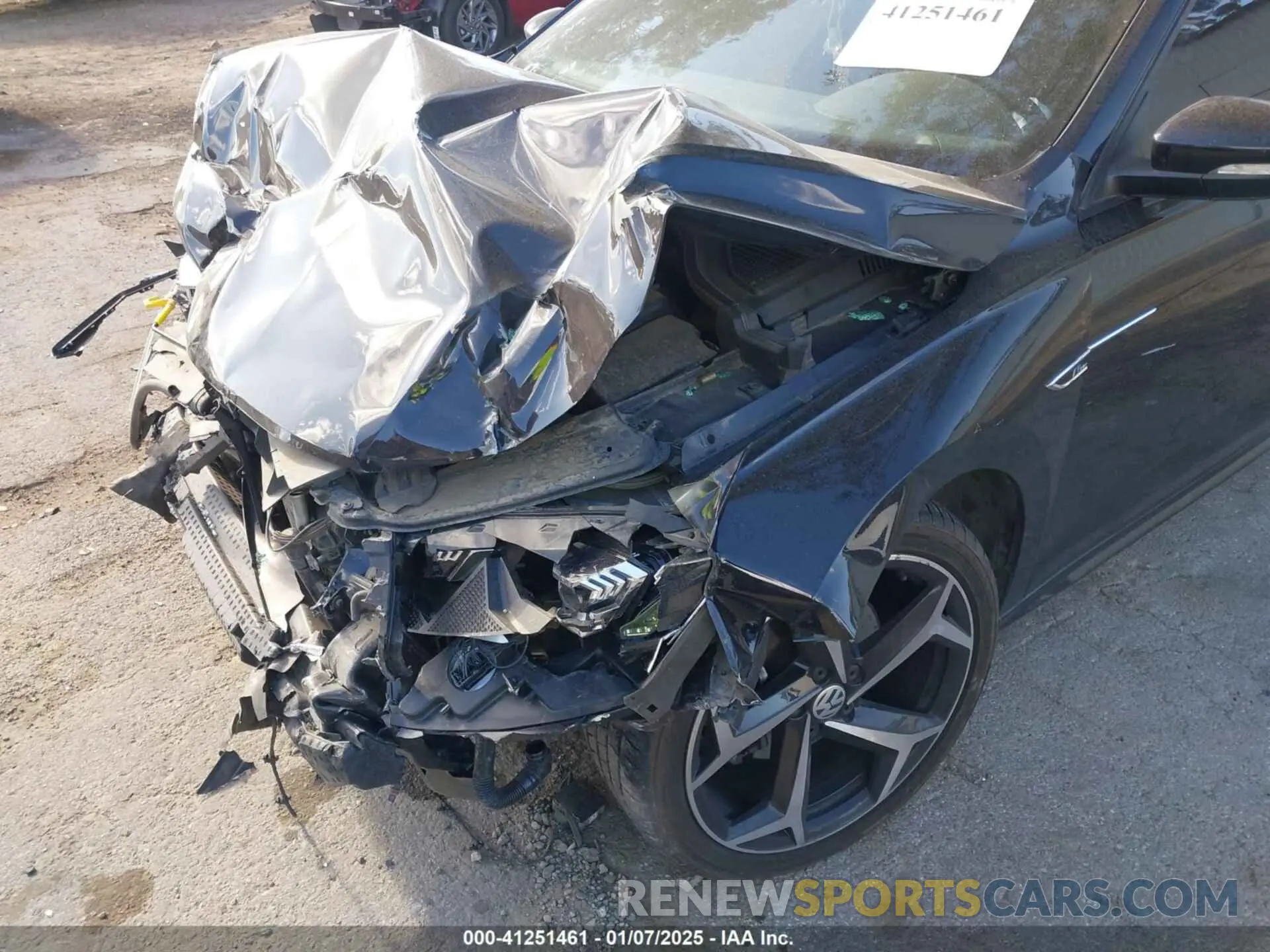 6 fotografías del automóvil dañado 1VWMA7A34NC000165 VOLKSWAGEN PASSAT 2022