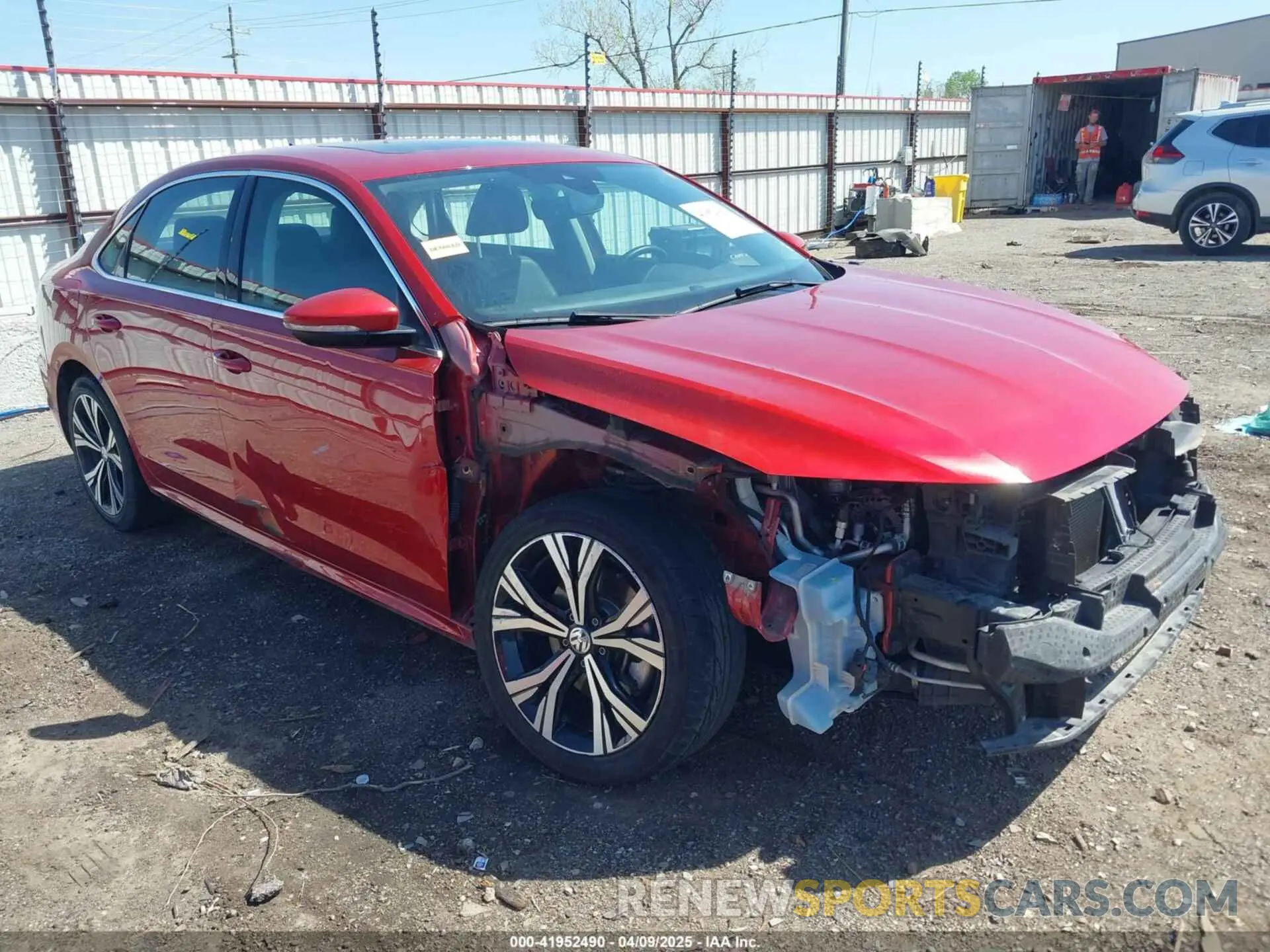 1 fotografías del automóvil dañado 1VWSA7A30NC002308 VOLKSWAGEN PASSAT 2022