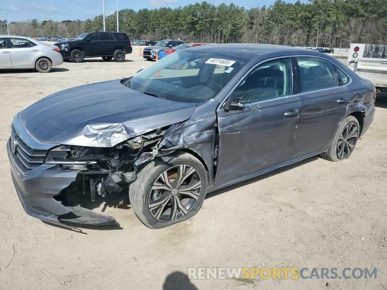 1 fotografías del automóvil dañado 1VWSA7A30NC008898 VOLKSWAGEN PASSAT 2022