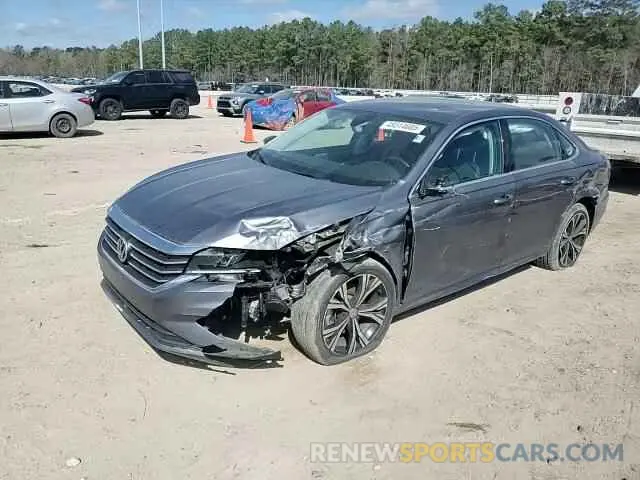 10 fotografías del automóvil dañado 1VWSA7A30NC008898 VOLKSWAGEN PASSAT 2022