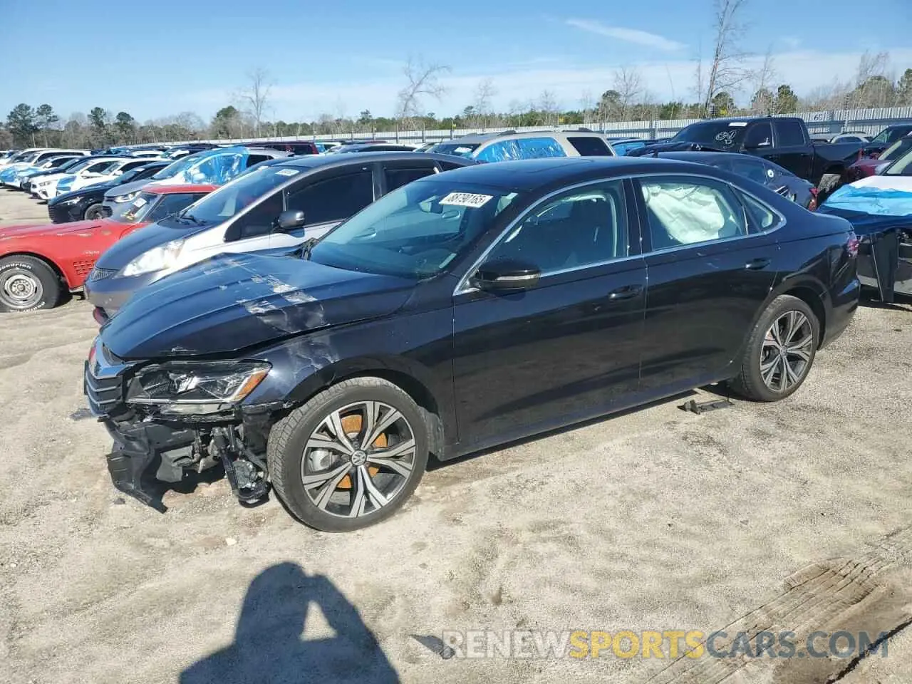1 fotografías del automóvil dañado 1VWSA7A31NC008473 VOLKSWAGEN PASSAT 2022