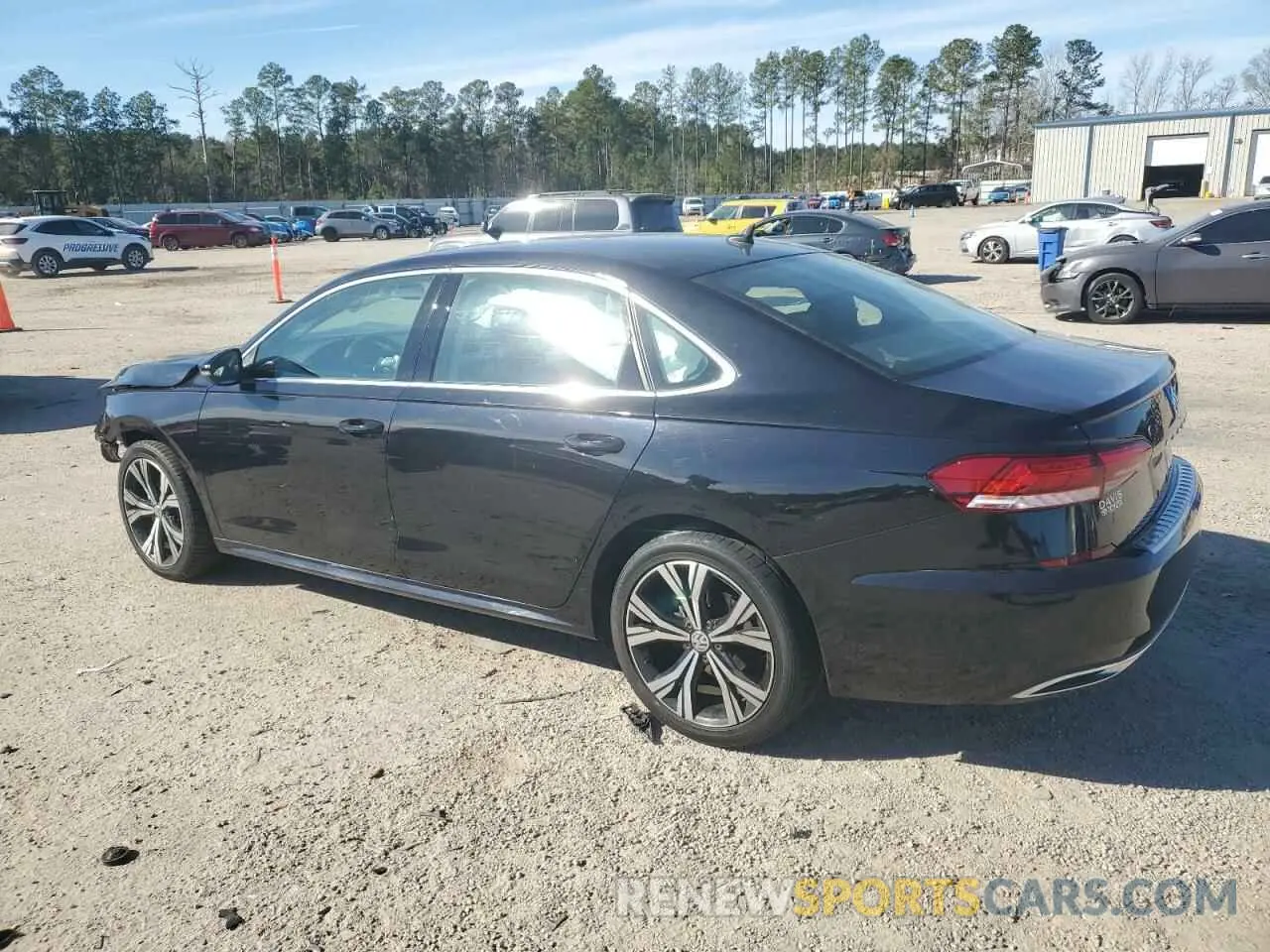 2 fotografías del automóvil dañado 1VWSA7A31NC008473 VOLKSWAGEN PASSAT 2022