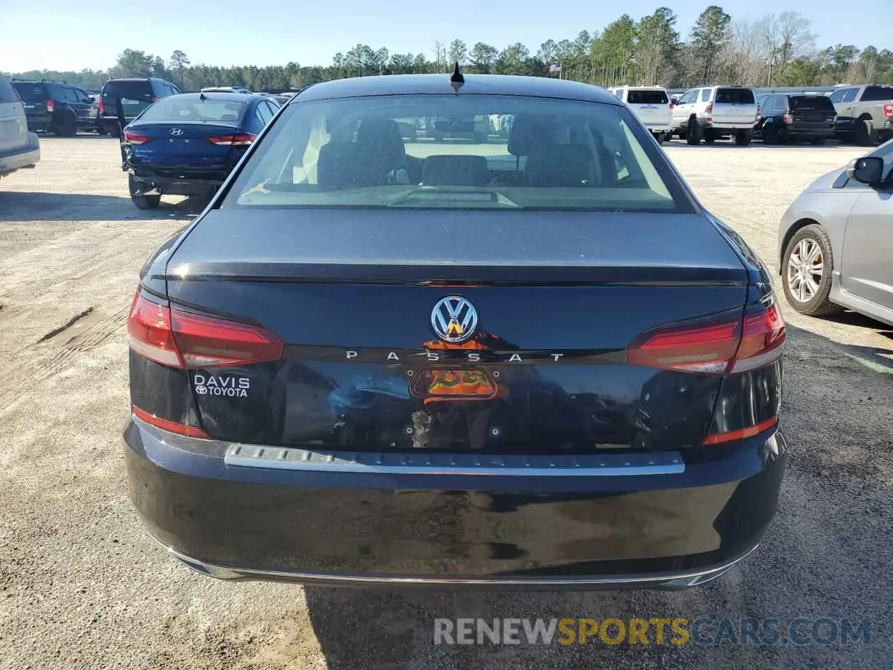 6 fotografías del automóvil dañado 1VWSA7A31NC008473 VOLKSWAGEN PASSAT 2022