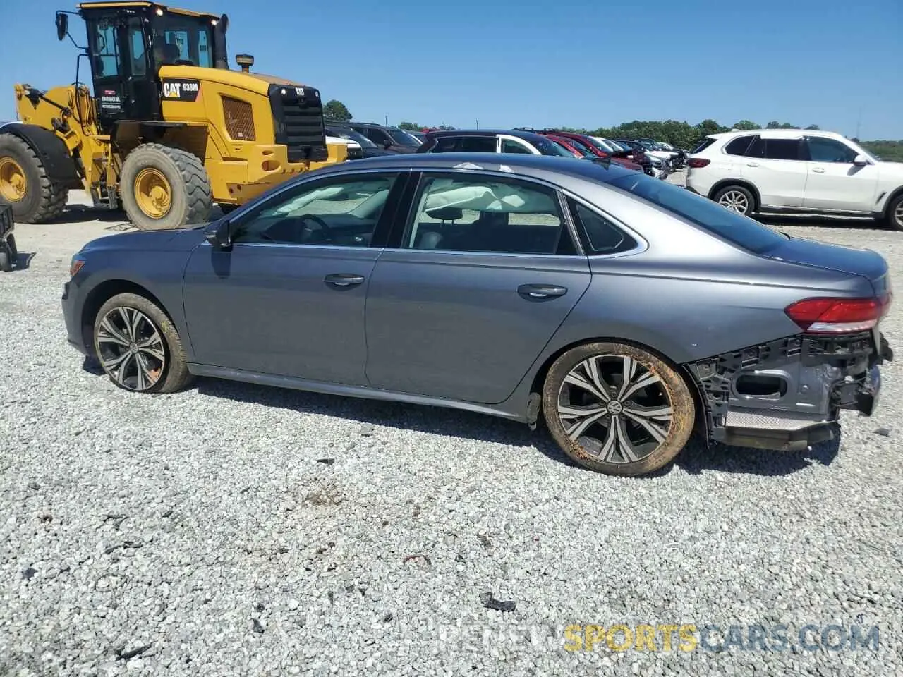2 fotografías del automóvil dañado 1VWSA7A32NC007218 VOLKSWAGEN PASSAT 2022