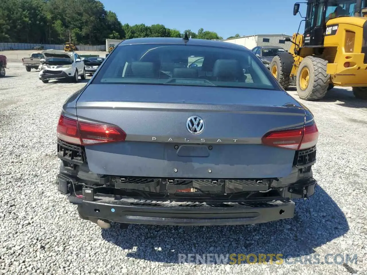 6 fotografías del automóvil dañado 1VWSA7A32NC007218 VOLKSWAGEN PASSAT 2022