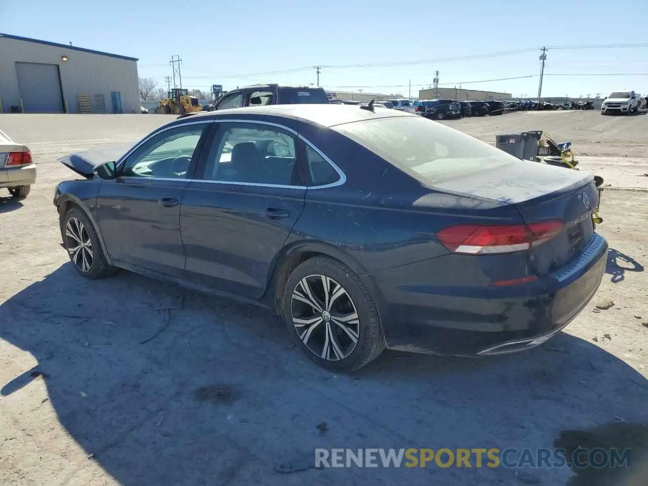 2 fotografías del automóvil dañado 1VWSA7A33NC003744 VOLKSWAGEN PASSAT 2022