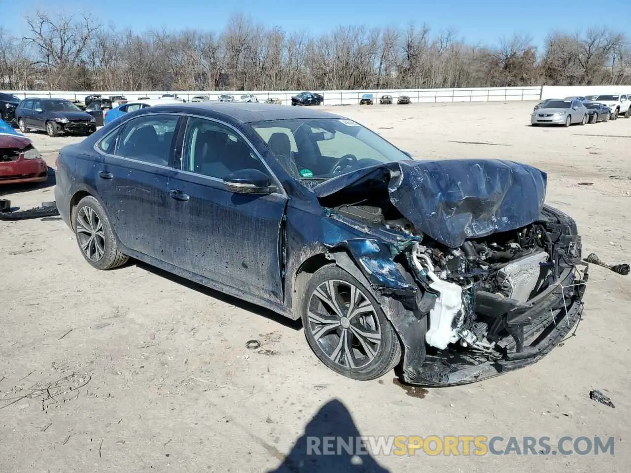 4 fotografías del automóvil dañado 1VWSA7A33NC003744 VOLKSWAGEN PASSAT 2022