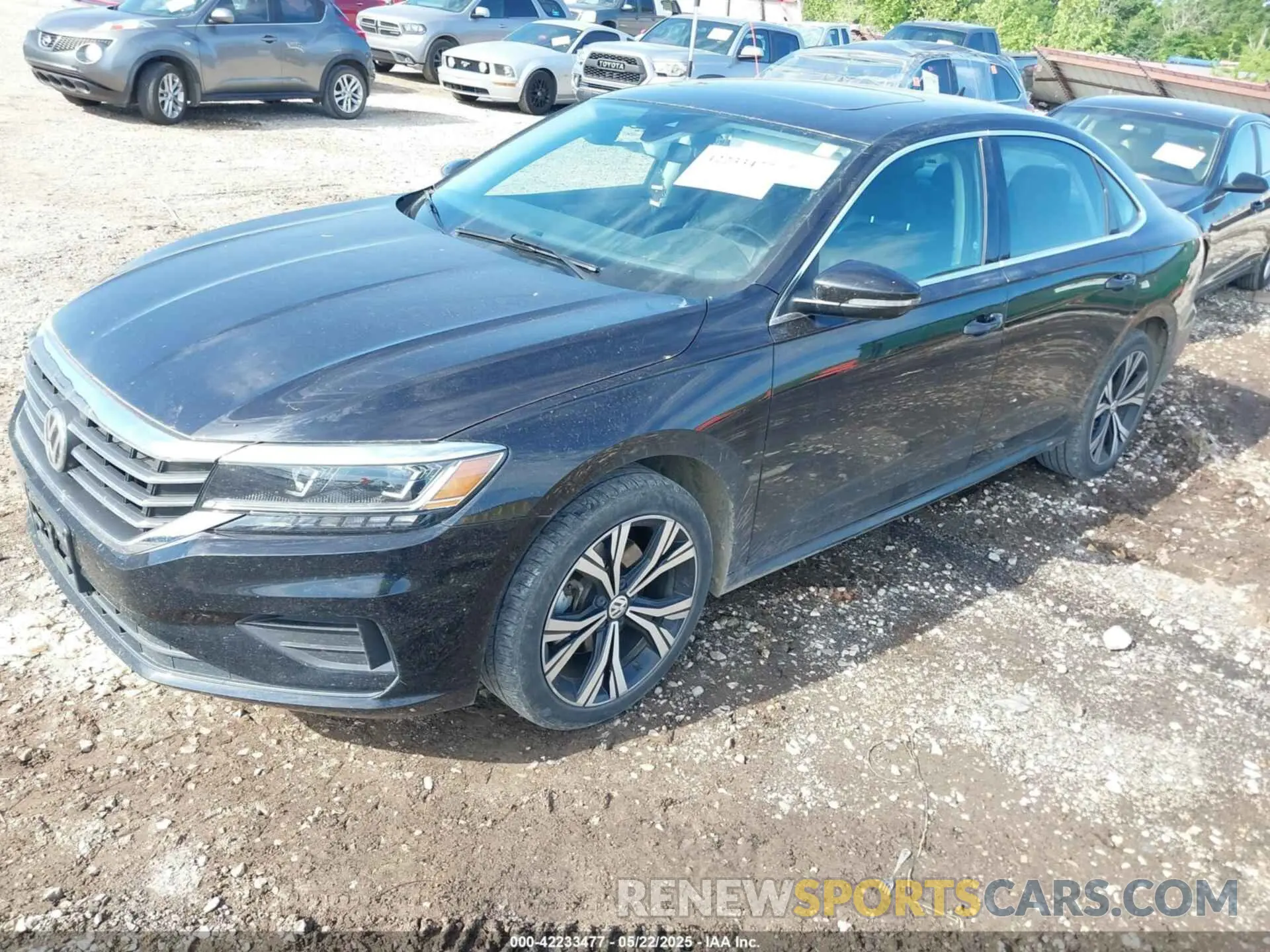 2 fotografías del automóvil dañado 1VWSA7A34NC002411 VOLKSWAGEN PASSAT 2022