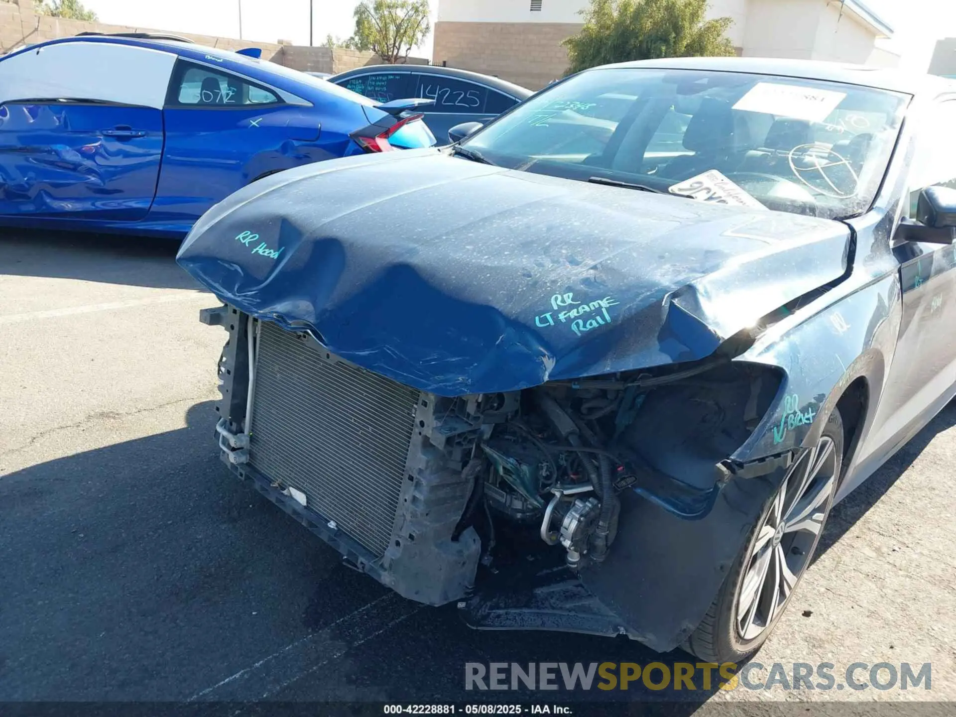 6 fotografías del automóvil dañado 1VWSA7A37NC007103 VOLKSWAGEN PASSAT 2022