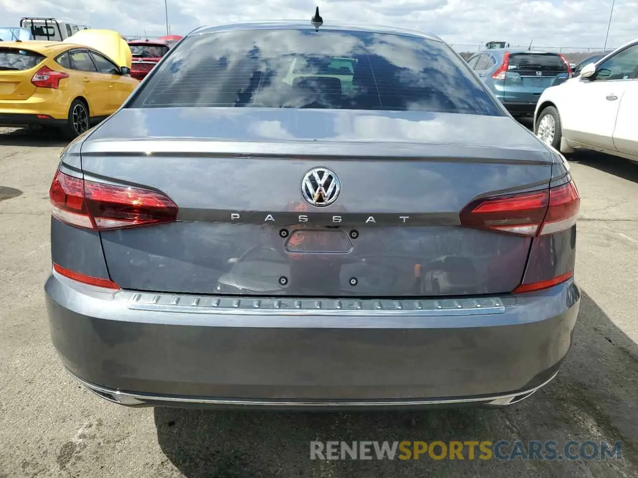 6 fotografías del automóvil dañado 1VWSA7A37NC007960 VOLKSWAGEN PASSAT 2022