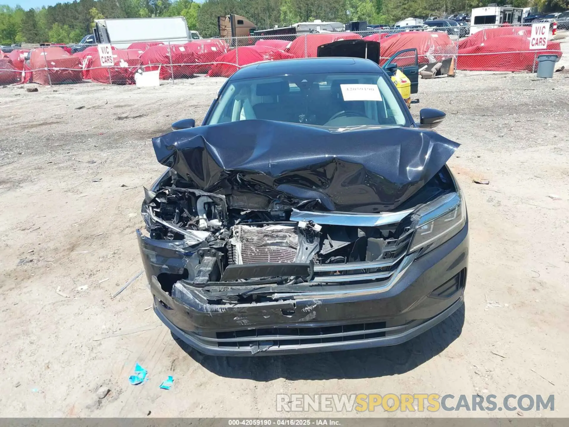 12 fotografías del automóvil dañado 1VWSA7A38NC001715 VOLKSWAGEN PASSAT 2022